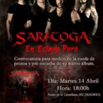 Preescucha de En Estado Puro, el nuevo disco de Saratoga