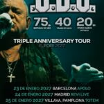 U.D.O. TRIPLE ANNIVERSARY TOUR 2027