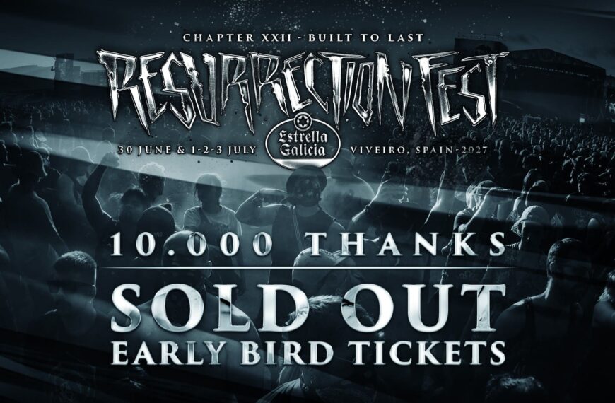 Resurrection Fest 2027 agota sus 10.000 primeros abonos Early Bird en 24 horas