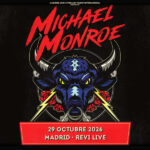 Michael Monroe actuará en Madrid el 29 de octubre en la sala Revi Live